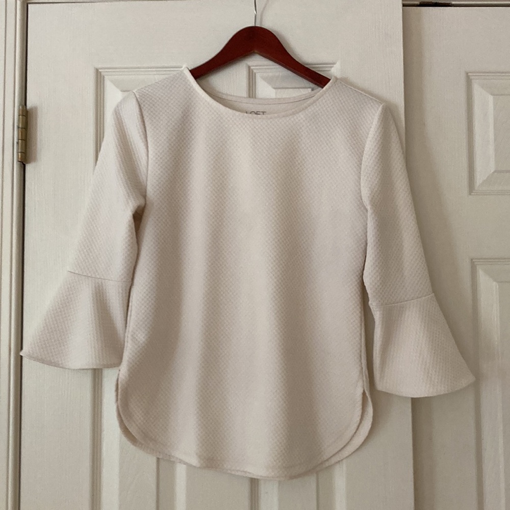 Loft Bell Sleeve Blouse
